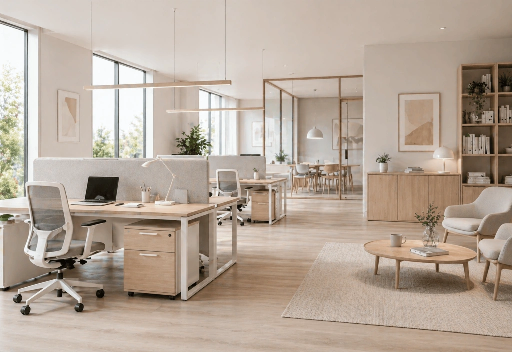 Nordic Minimalist Office Series