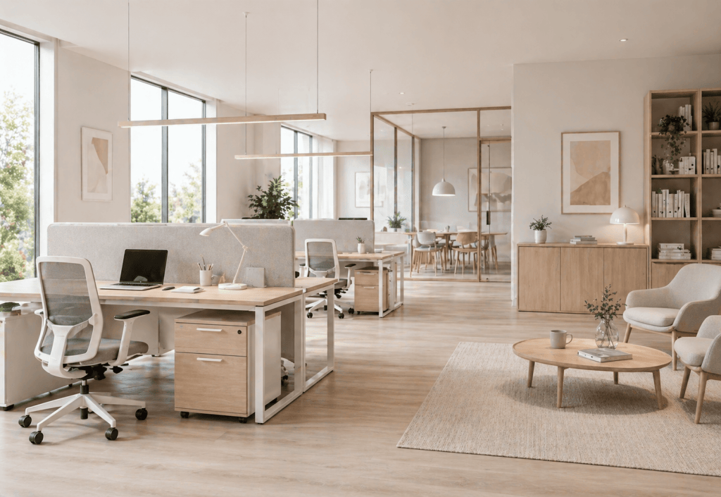 Nordic Minimalist Office Series